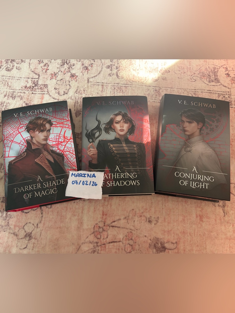 V.E. Schwab "A Darker Shade of Magic" Owlcrate Special Edition